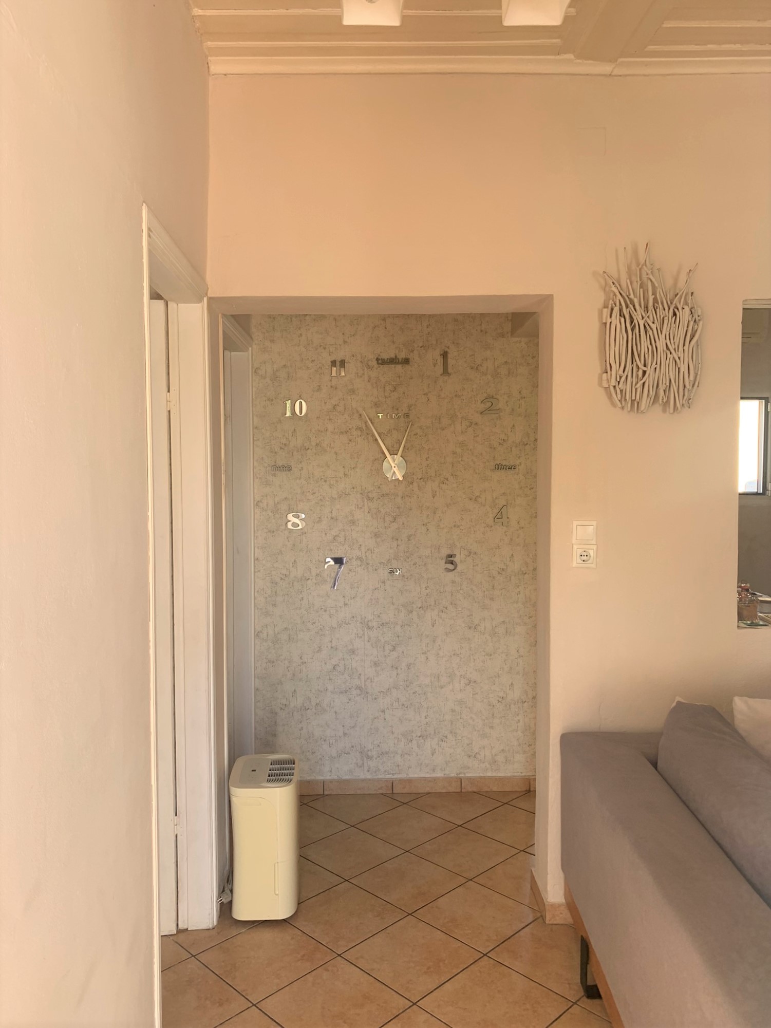 Living room of house for sale on Ithaca Greece, Vathi
