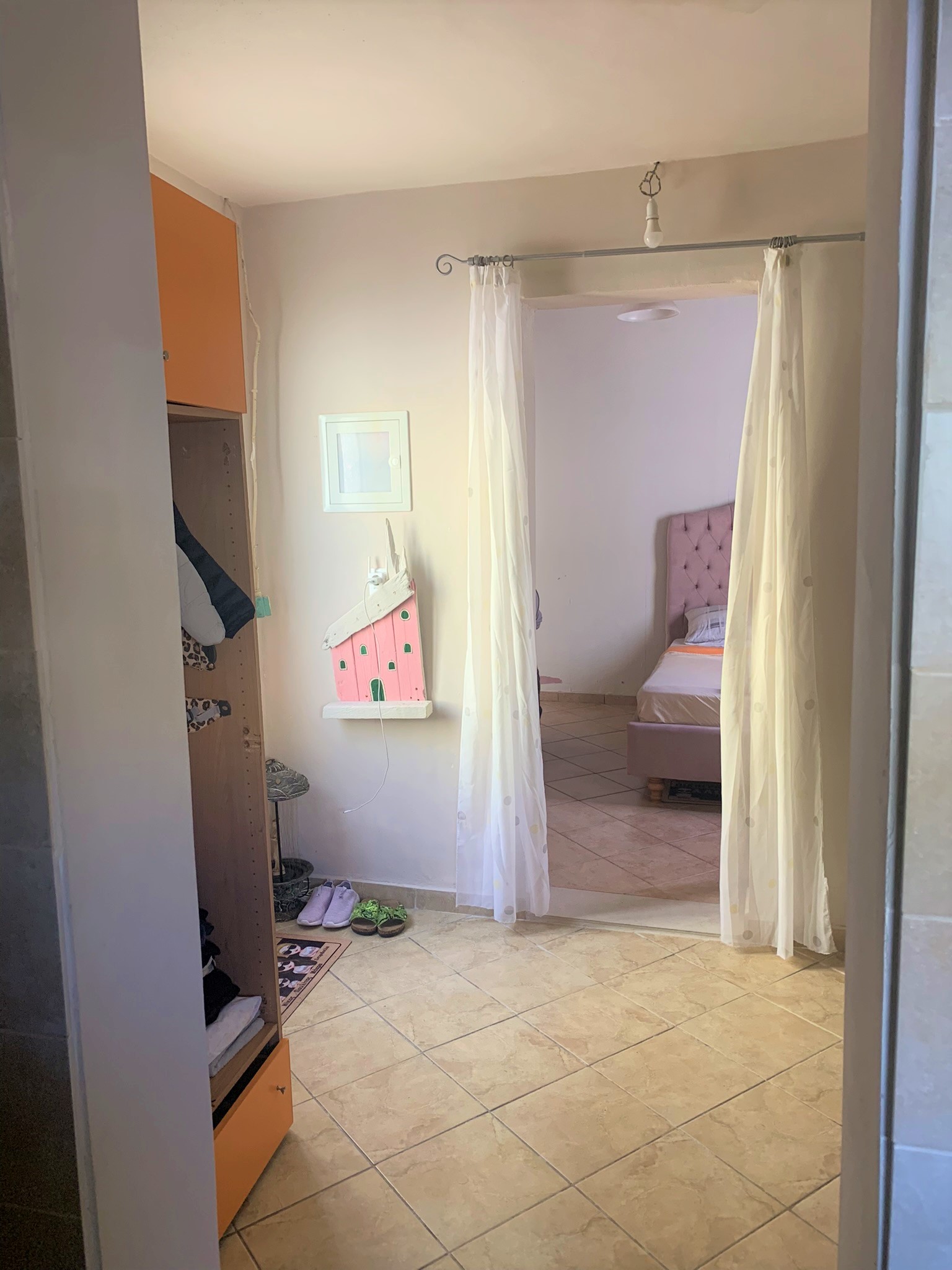 Bedroom of house for sale on Ithaca Greece, Vathi