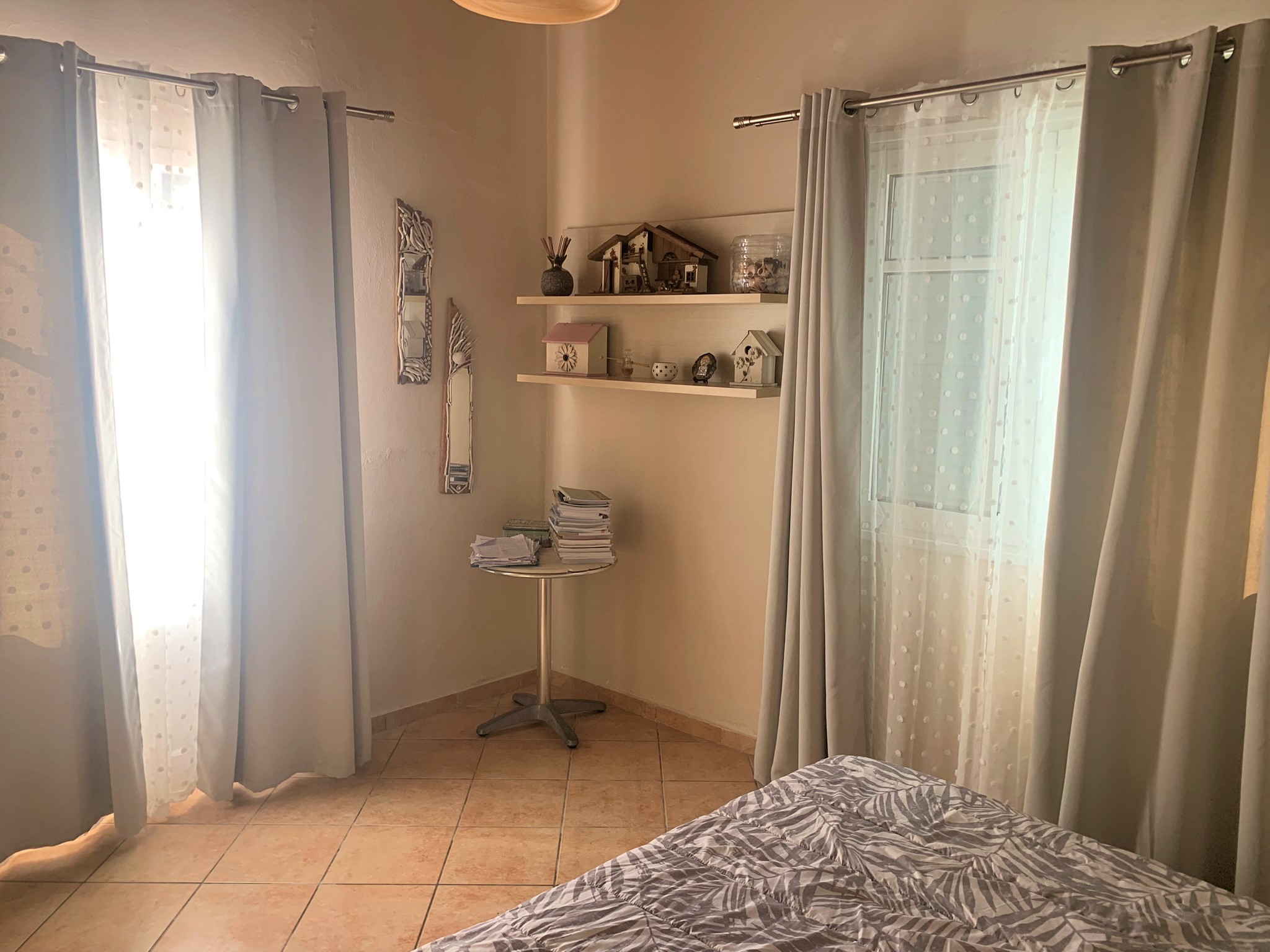 Bedroom of house for sale on Ithaca Greece, Vathi
