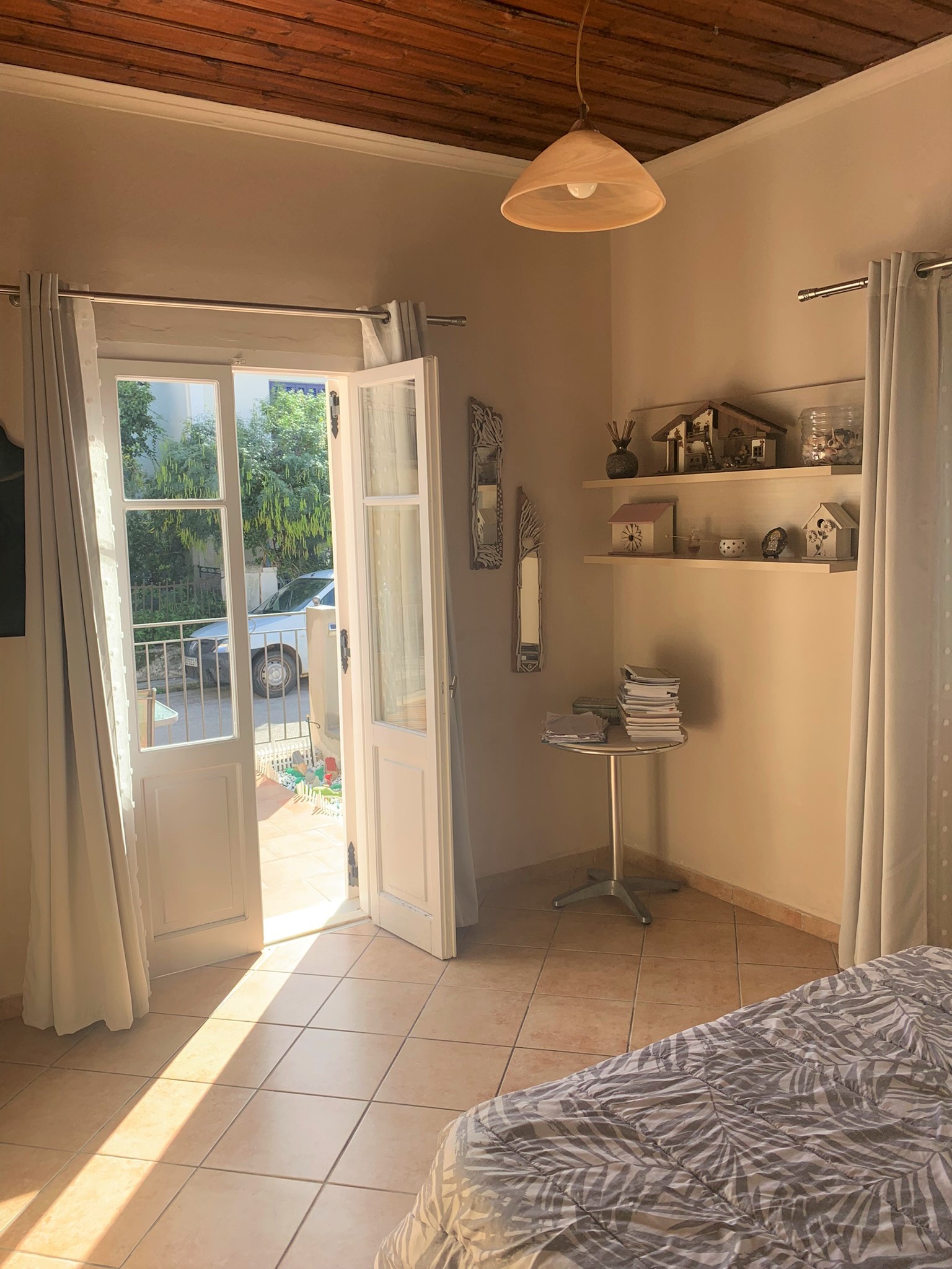 Bedroom of house for sale on Ithaca Greece, Vathi