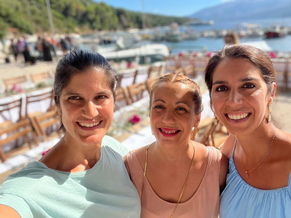 Organising a beach wedding reception on Ithaca Greece