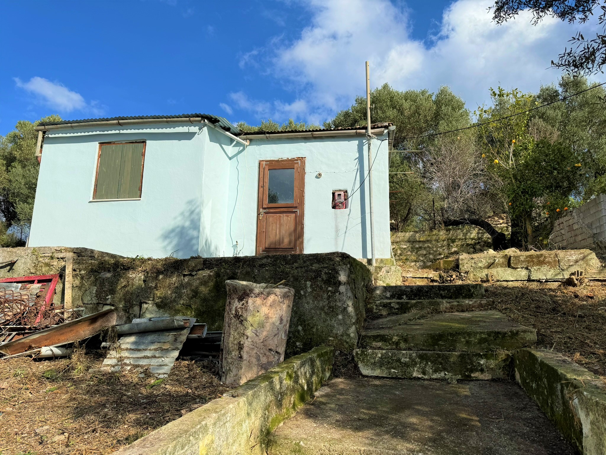External views of house for sale in Ithaca Greece, Platrithya