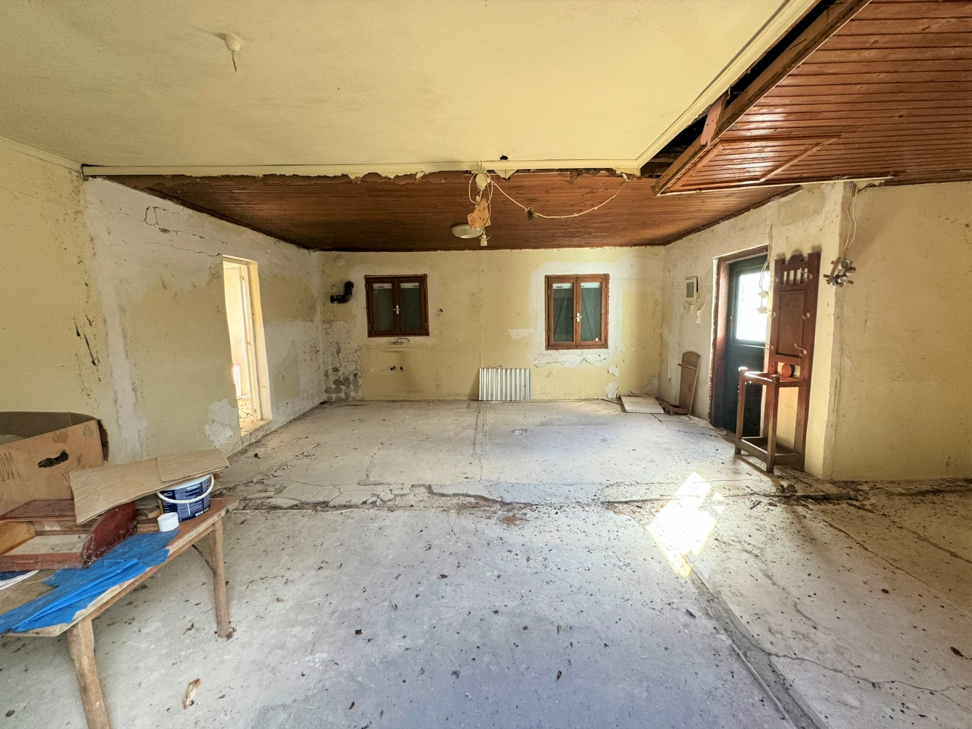Interior of house for sale in Ithaca Greece, Platrithya