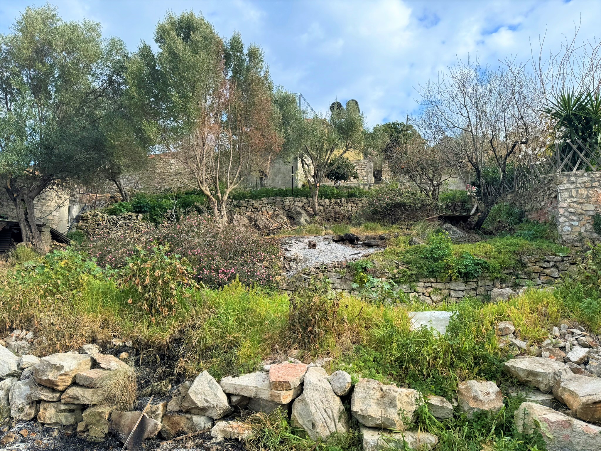 Views of land with building license for sale in Ithaca Greece, Vathi