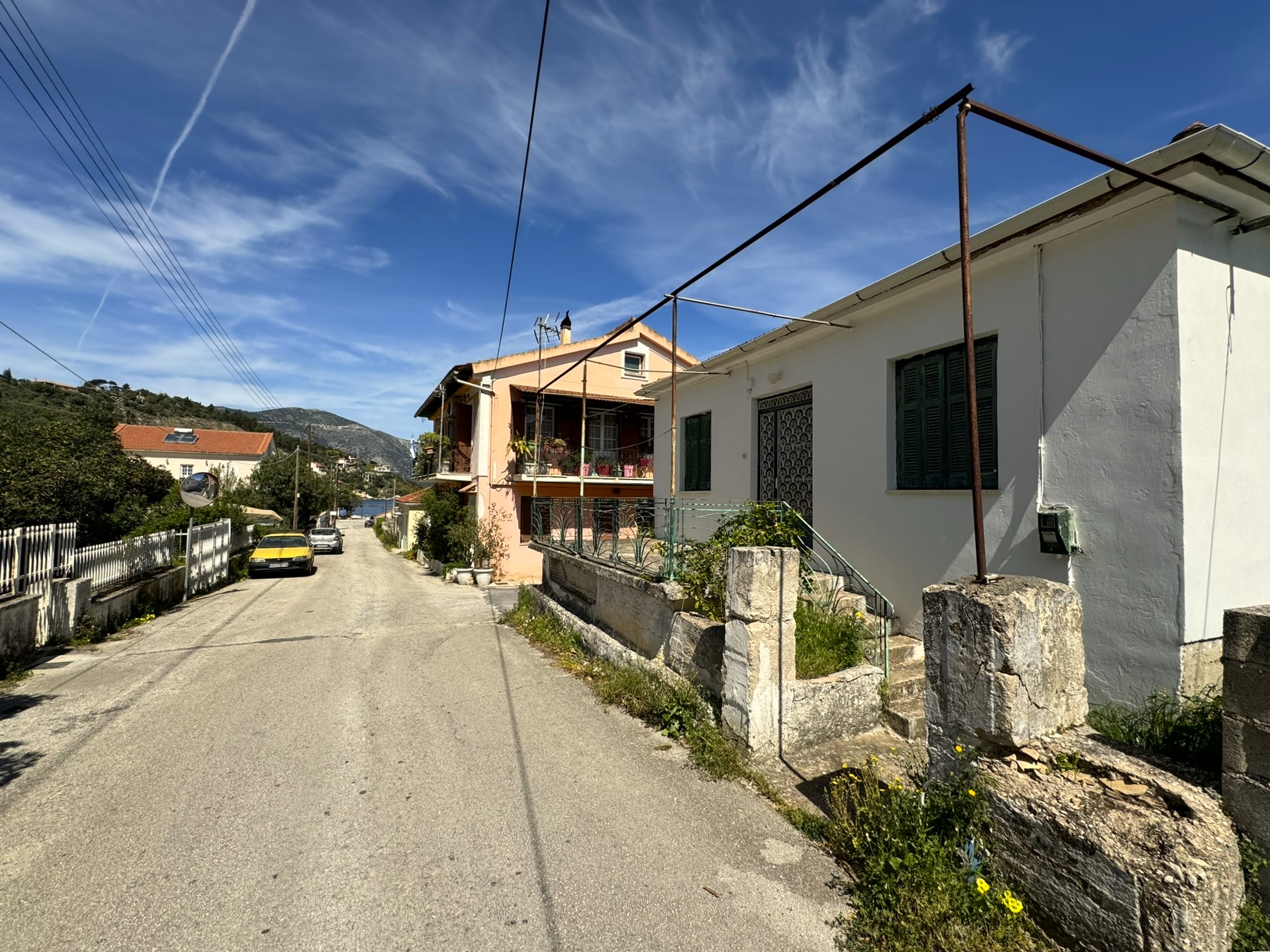 Exterior of house for sale in Ithaca Greece, Vathi