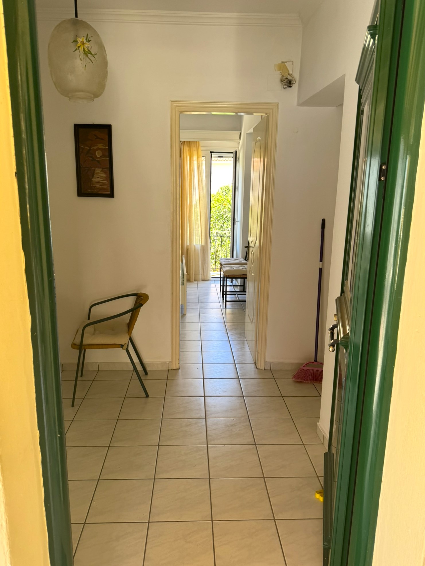Hallway of house for sale in Ithaca Greece Vathi