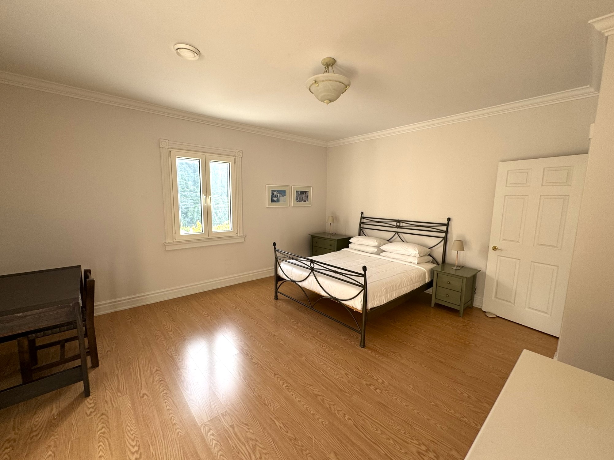 Bedroom of villa with pool for rent in Ithaca Greece Perachori