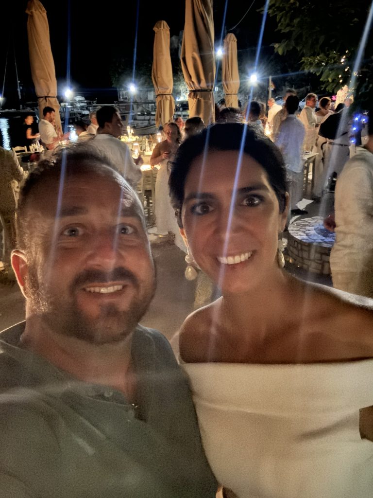 MV Properties team organising wedding in Ithaca Greece, Frikes