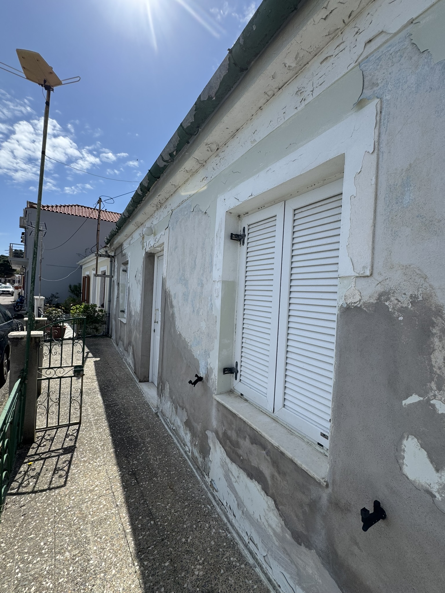 Front of house for sale in Ithaca Greece, Vathi