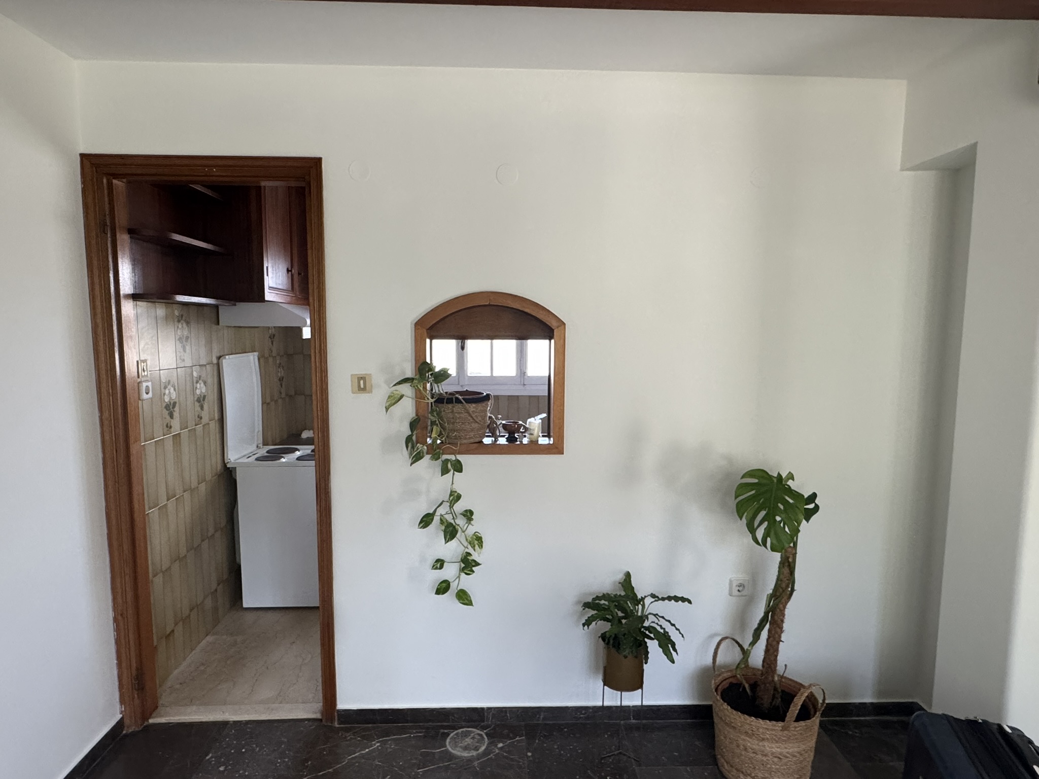 Hallway area and kitchen of house for sale in Ithaca Greece, Perachori