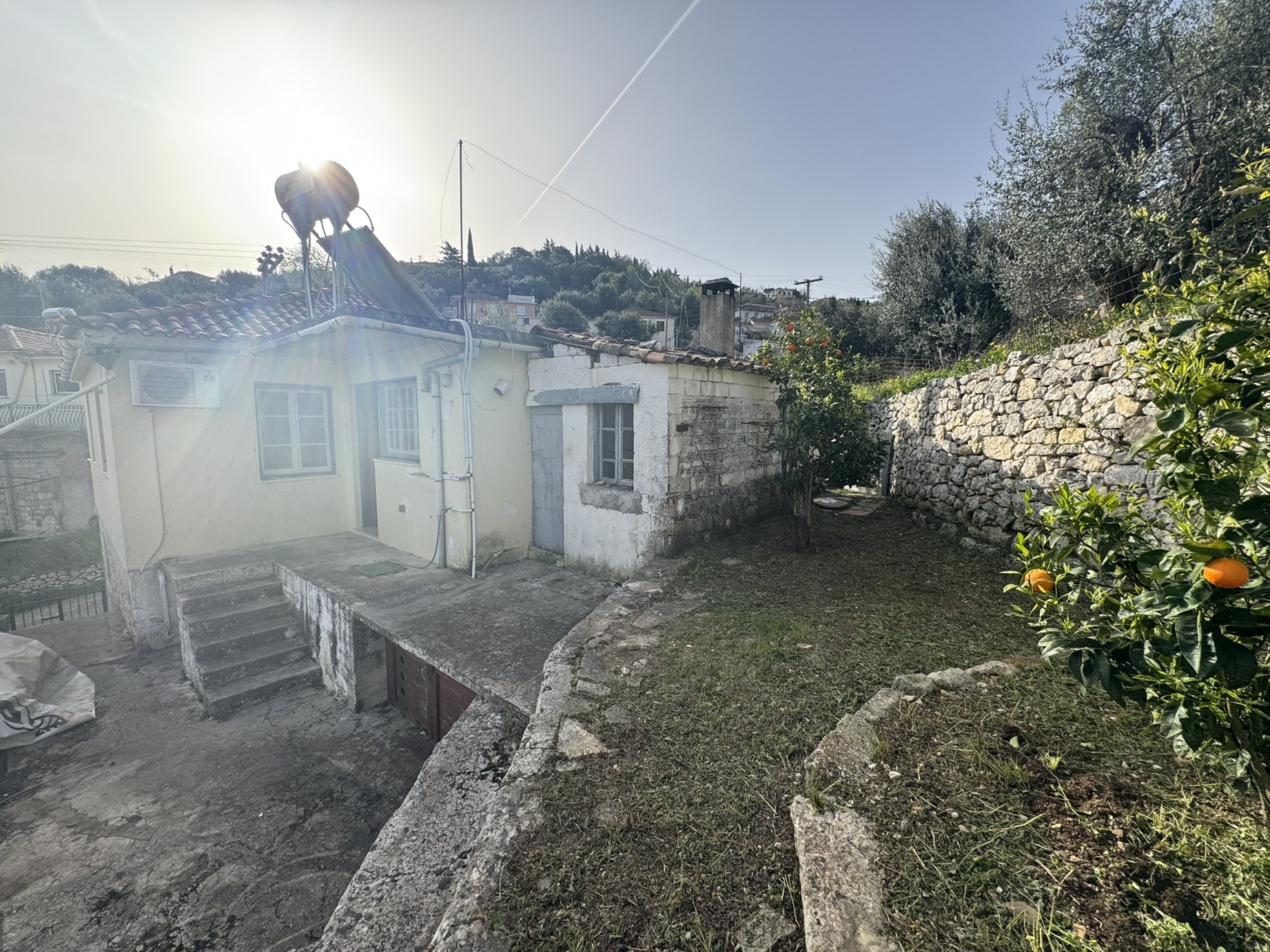 Outside area of house for sale in Ithaca Greece, Perachori