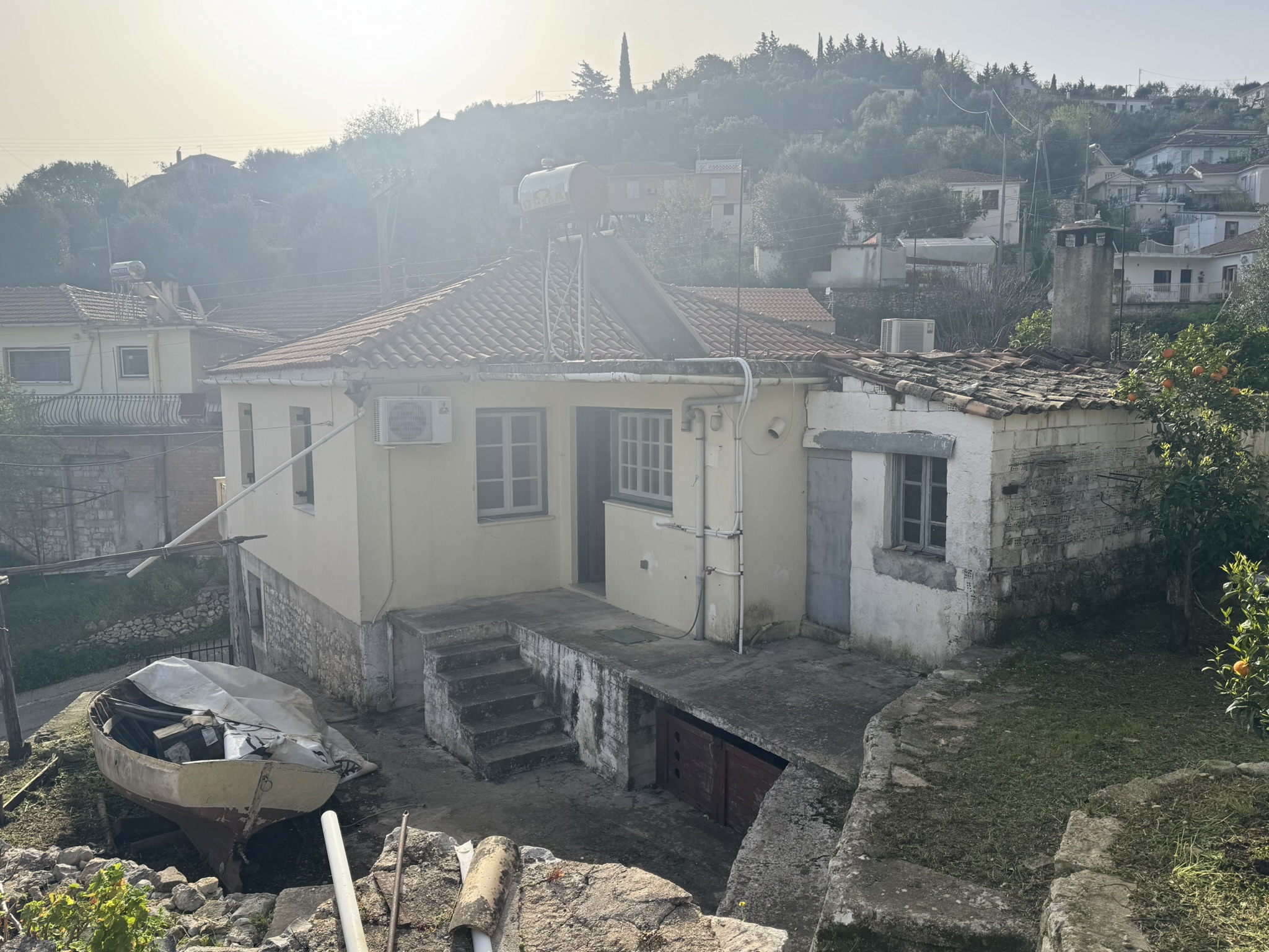 Outside area of house for sale in Ithaca Greece, Perachori