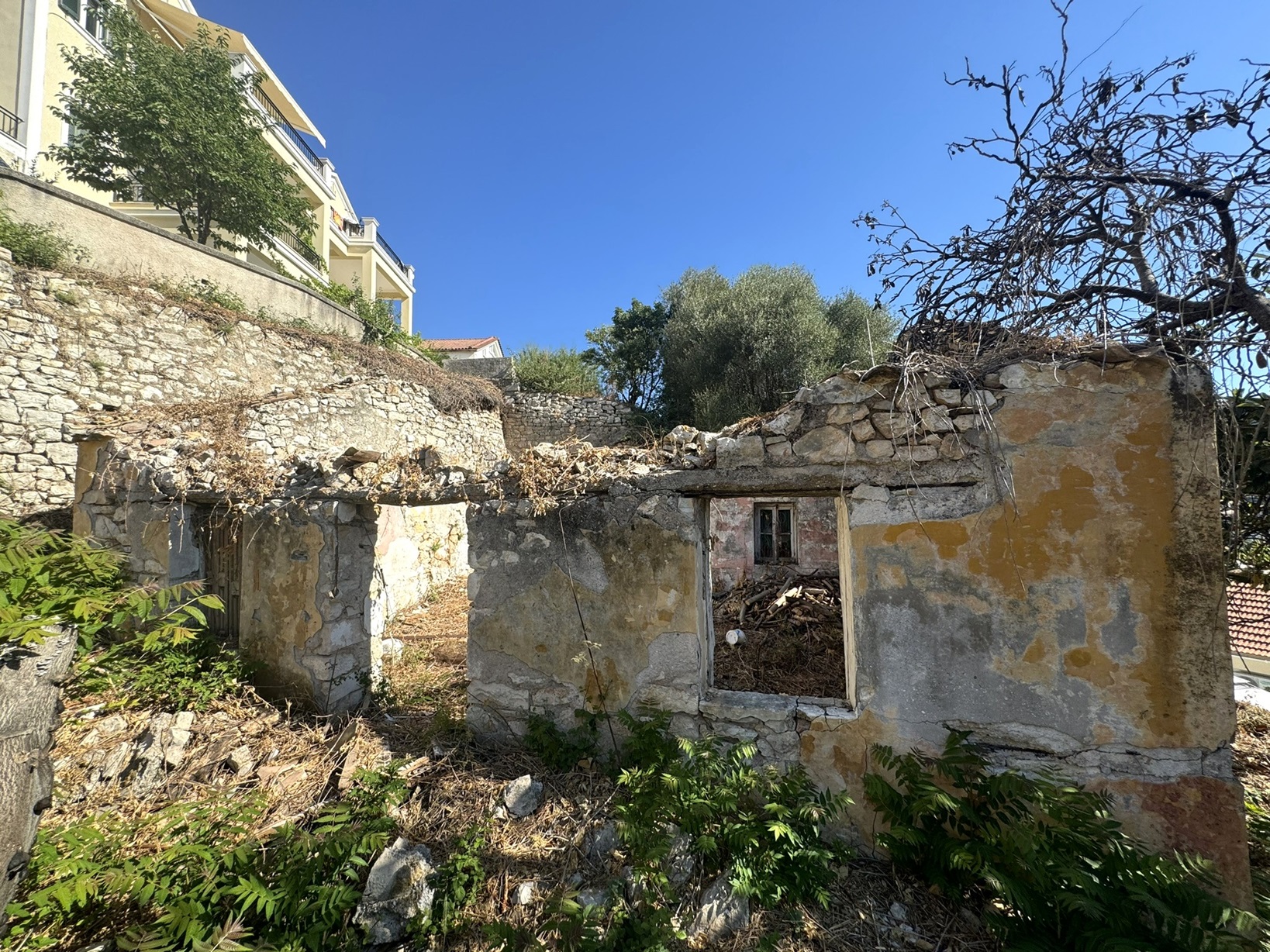 Ruin for sale in Ithaca Greece, Vathi
