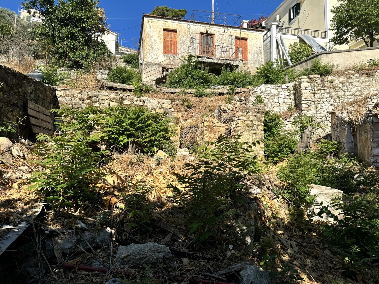 Ruin for sale in Ithaca Greece, Vathi