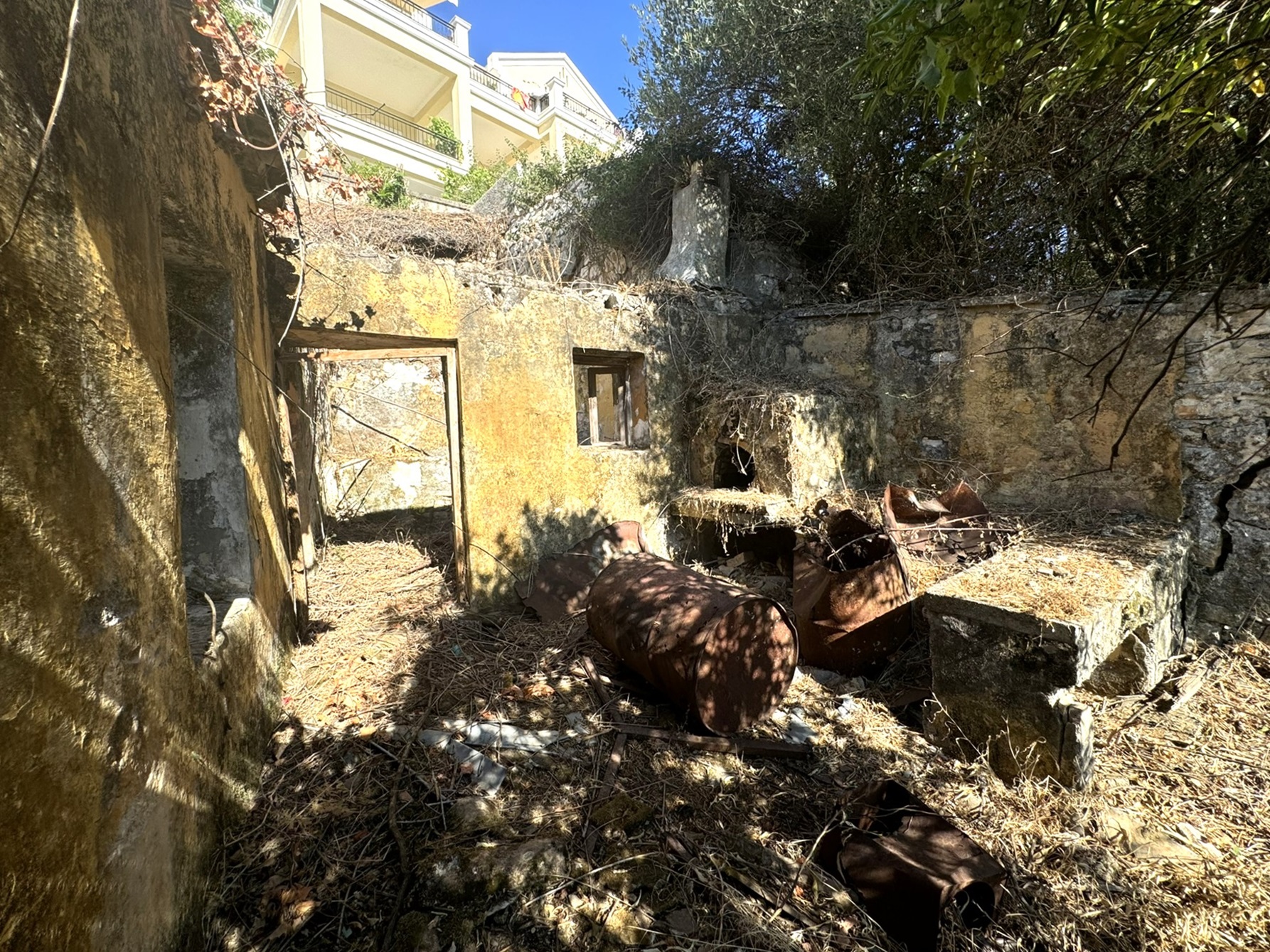Ruin for sale in Ithaca Greece, Vathi