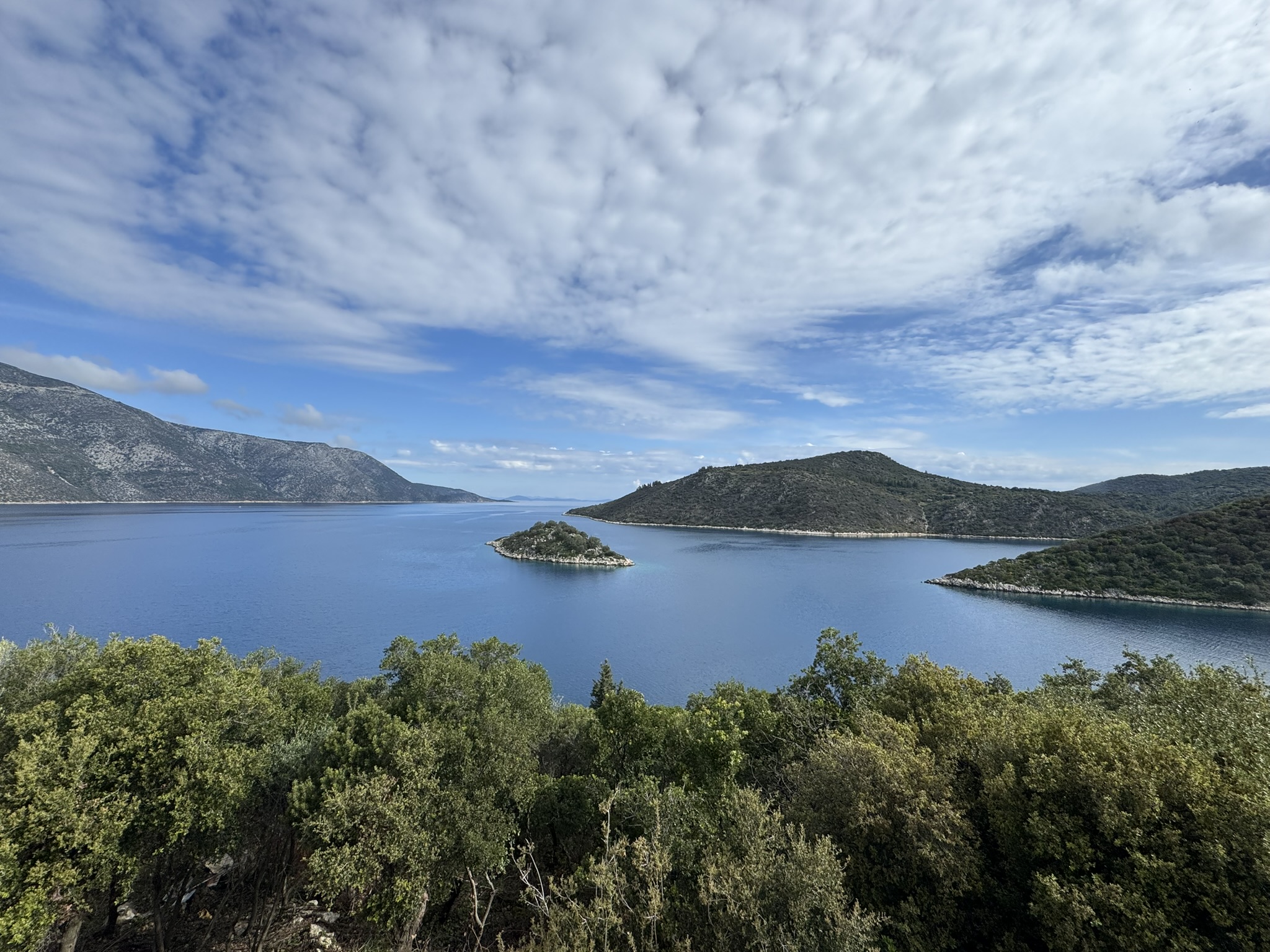 Views from house for sale in Ithaca Greece, Vathi