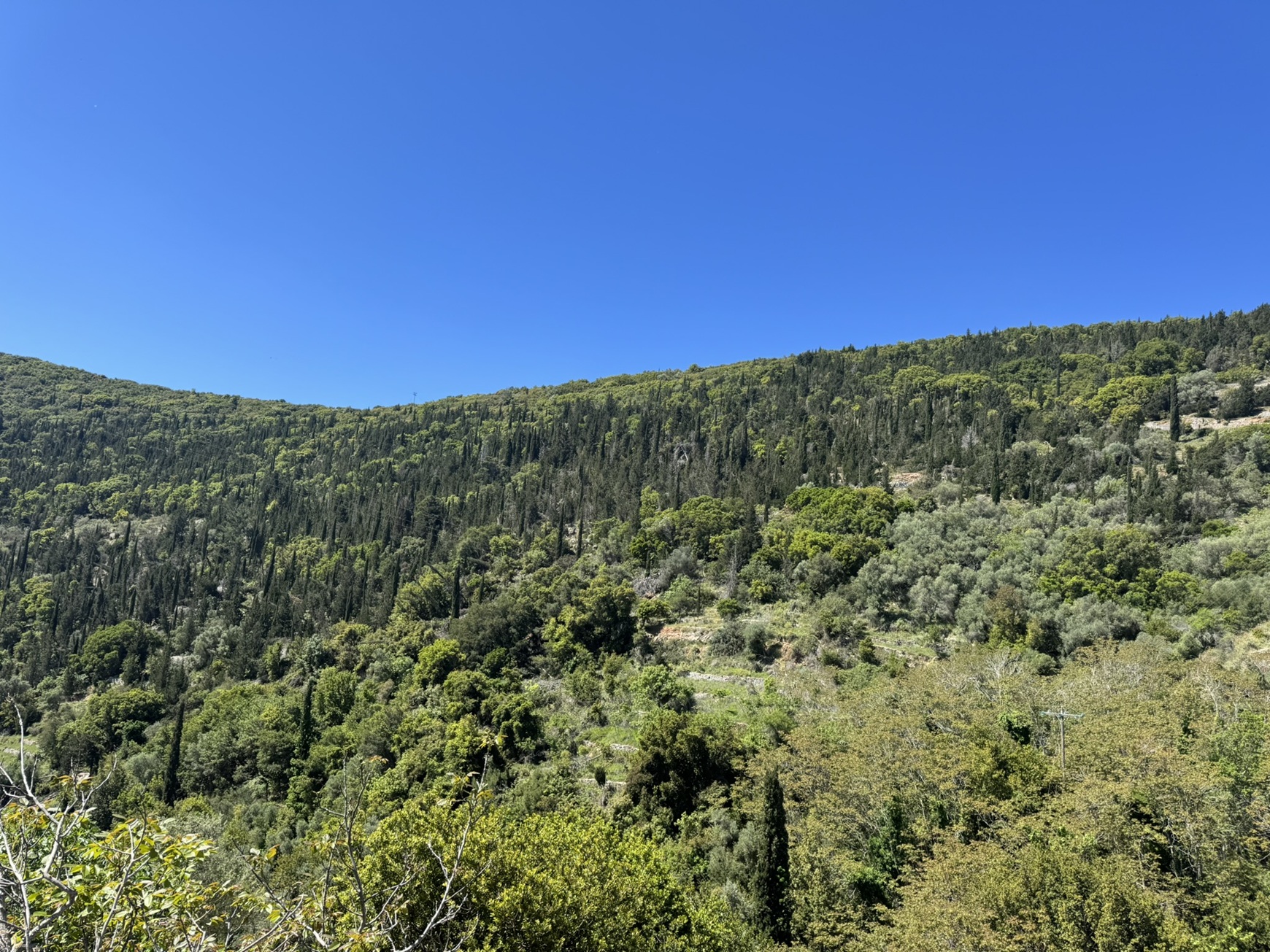 Views from house for sale in Ithaca Greece, Exoghi