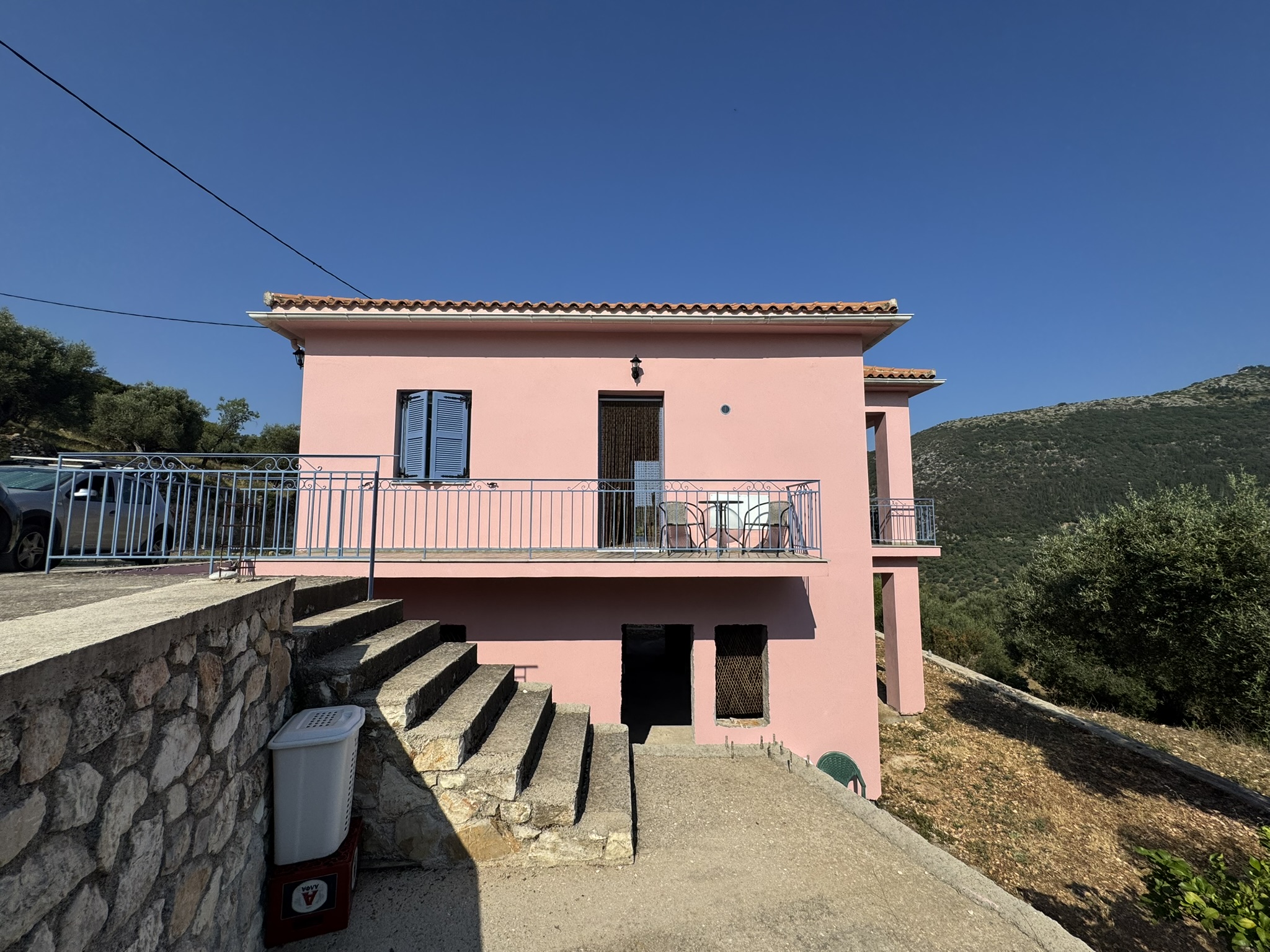 External view of house for rent in Ithaca Greece, Stavros