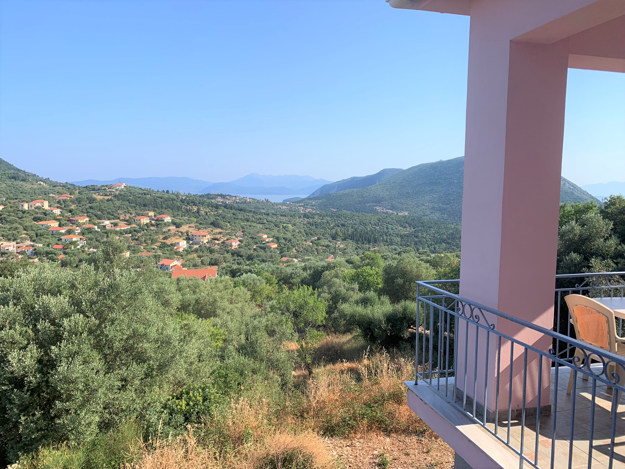 Sea views from house for rent in Ithaca Greece, Stavros