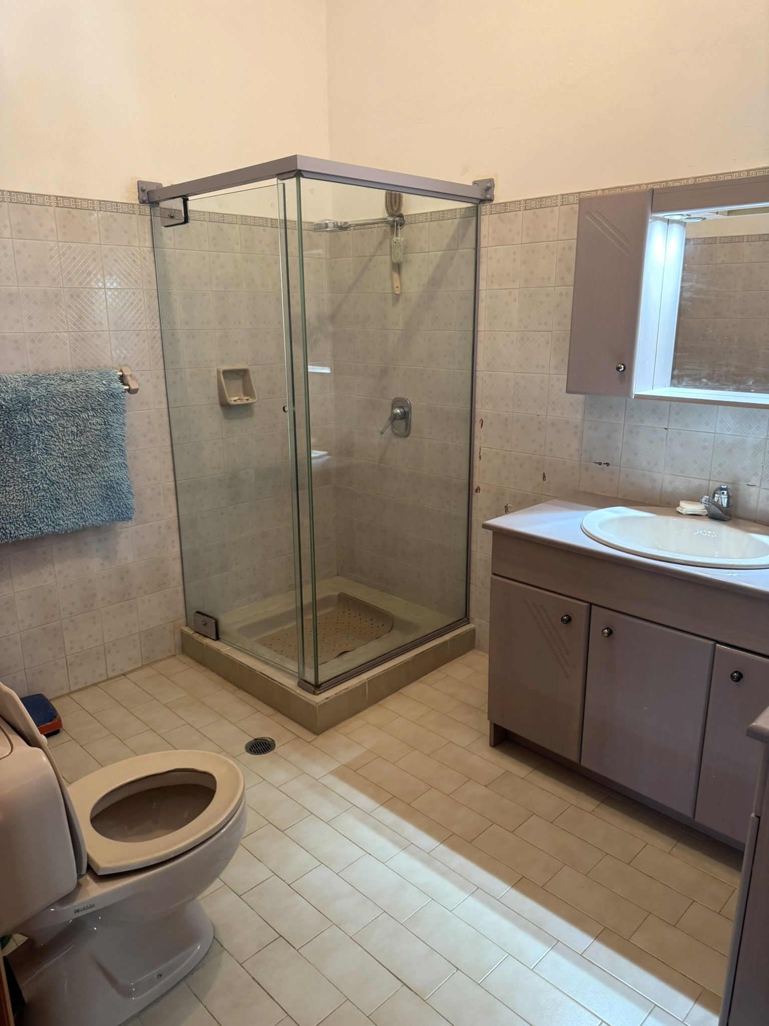 Bathroom of house for sale in Ithaca Greece, Ag. Saranda