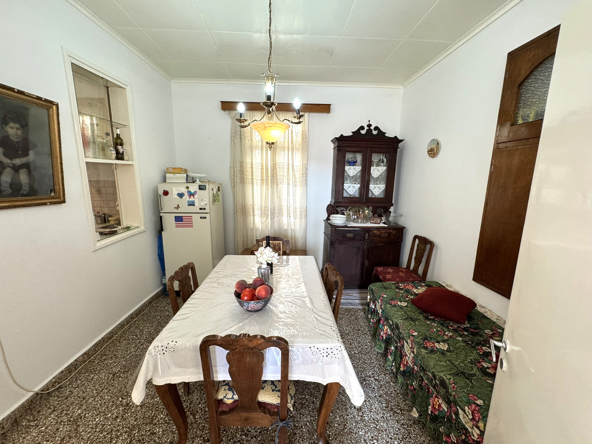Dining area of house for sale in Ithaca Greece, Vathi