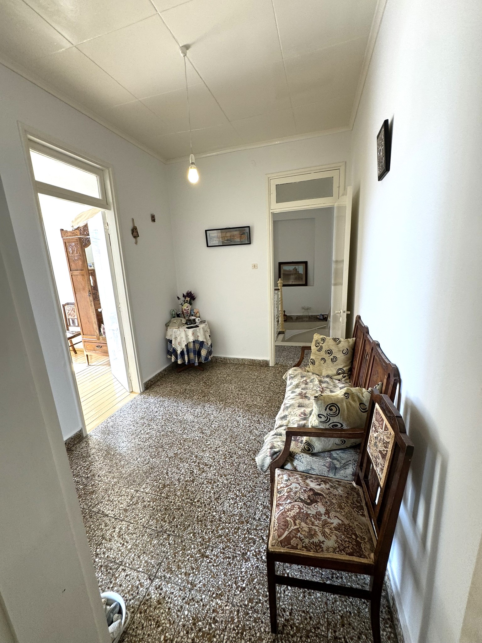 Hallway of house for sale in Ithaca Greece, Vathi