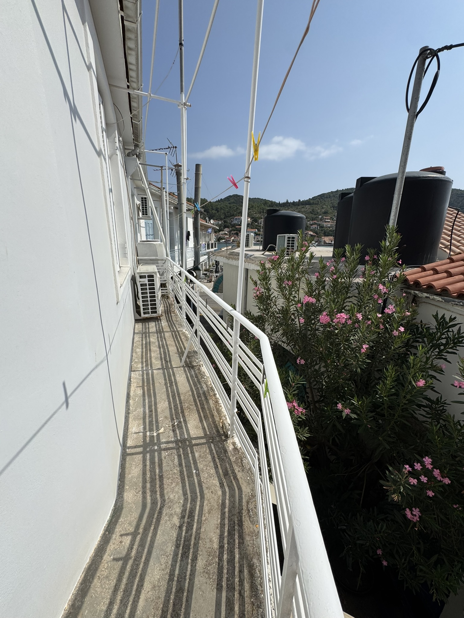 Balcony of house for sale in Ithaca Greece, Vathi