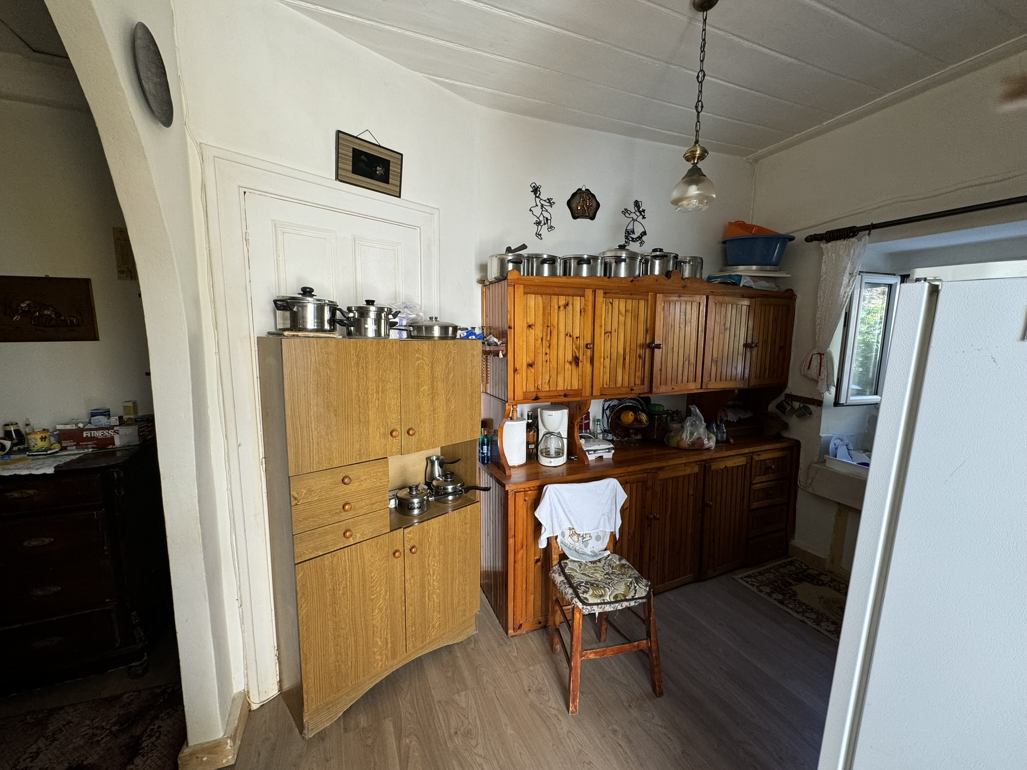 Kitchen area of house for sale in Ithaca Greece, Vathi
