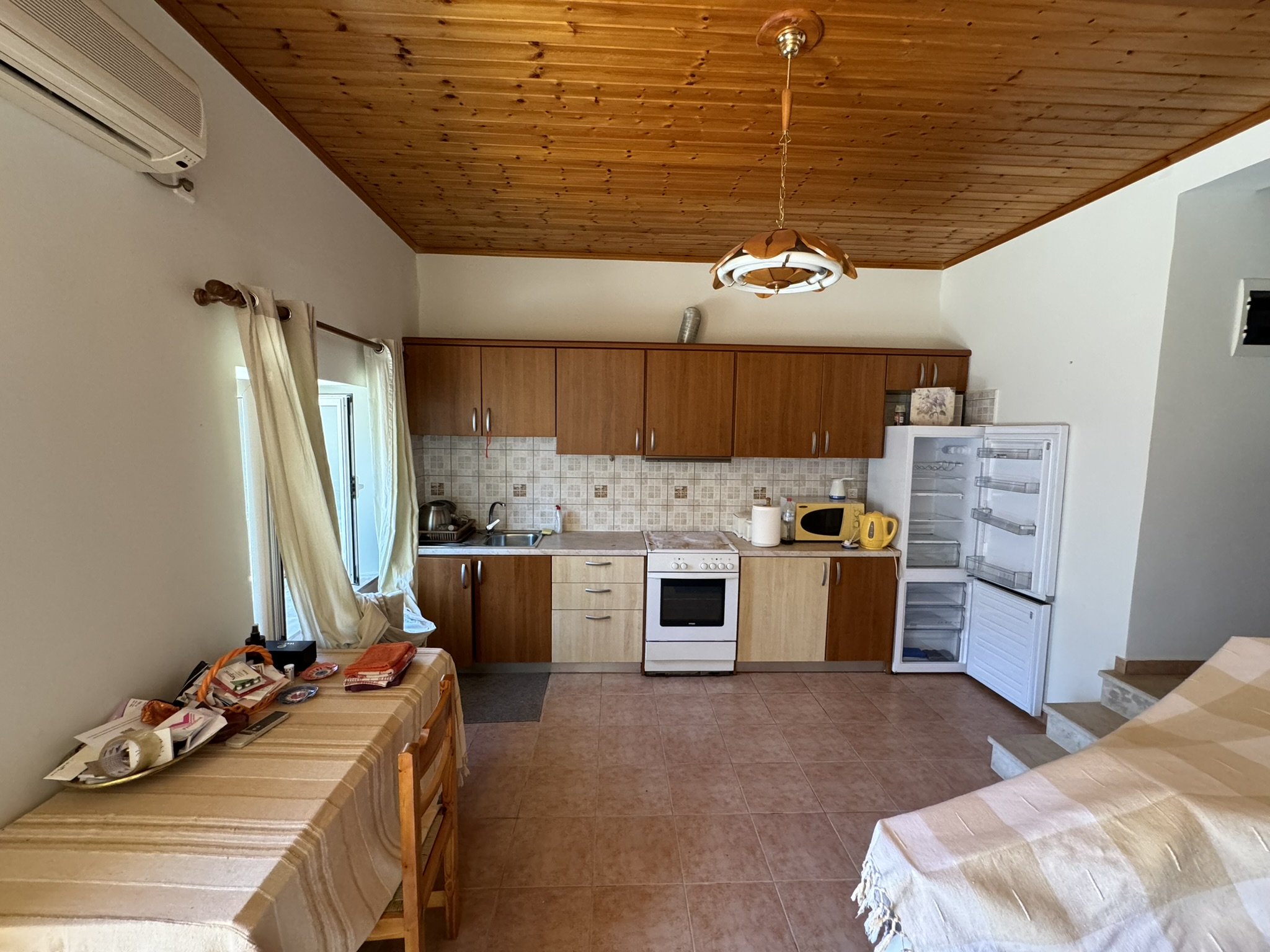 Kitchen area of house for sale in Ithaca Greece, Vathi